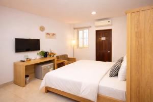 Et tv og/eller underholdning på Phan Anh Hotel - Bui Vien Walking Street