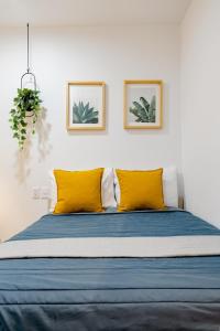 Llit o llits en una habitació de Aloja Rentals Mexico