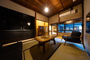 Khu vực ghế ngồi tại 中尾甚六hotel