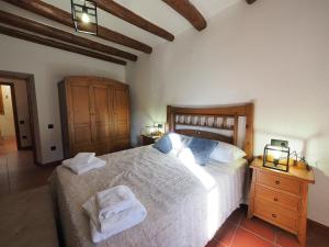 Postel nebo postele na pokoji v ubytování Casa Ara