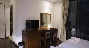 TV/trung tâm giải trí tại Villa De View