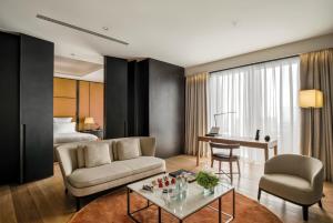 Posezení v ubytování Bvlgari Hotel Beijing + 83 fotografií