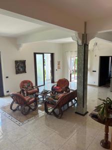 Posezení v ubytování Villa Benaglia