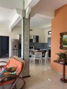 Kuchyň nebo kuchyňský kout v ubytování Villa Benaglia