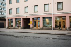 Bygningen som lejligheden ligger i