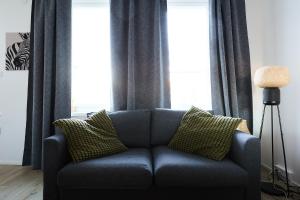 Et opholdsområde på Beautiful Studio Apt in the Heart of Turku + 10 billeder