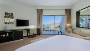 Et tv og/eller underholdning på Hyatt Place Taghazout Bay