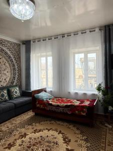 Et opholdsområde på Tilek Guest House