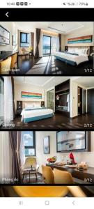 Et tv og/eller underholdning på Sapphire Residence Hạ Long