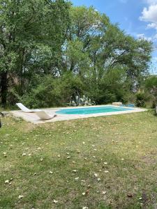 Swimmingpoolen hos eller tæt på Casita campestre