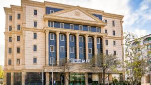 Bygningen som hotellet ligger i