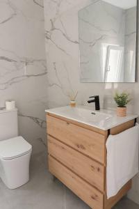 Phòng tắm tại Alojamiento Baeza - Leones 9B