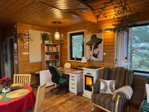 Posezení v ubytování wietrznie-wichrowe wzgórze