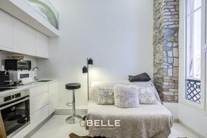 Køkken eller tekøkken på Magnifique studio, élégant, au cœur de Monaco + 4 billeder