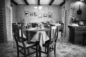 Restaurace v ubytování B&B Colle Cucchiara