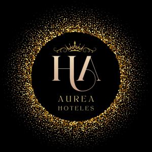 Et logo, certifikat, skilt eller en pris der bliver vist frem på AUREA HOTELES - Villa Carlos Paz