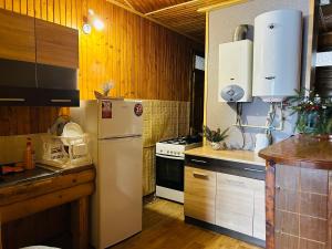 Køkken eller tekøkken på У Тараса і Лесі