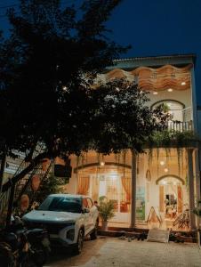 Bygningen som den private indkvartering ligger i