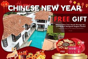 Bazén v ubytování Tropical Bliss Luxe 5BR 30Pax Private Pool Villa KL by Verano nebo v jeho okolí