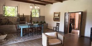 Posezení v ubytování B&B Colle Cucchiara