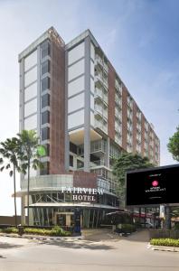 a rendering of a building with a hotel at Fairview Hotel by ARTOTEL in Jakarta