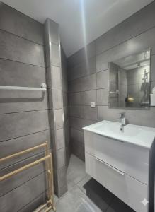 Et badeværelse på La Pause Briochine