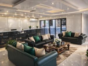 Et opholdsområde på Lakefield Hotel