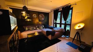 Postel nebo postele na pokoji v ubytování Haus Bootsmann