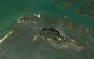 Naturlandskabet i nærheden af feriehuset