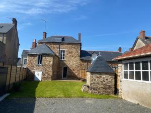 Bygningen som feriehuset ligger i