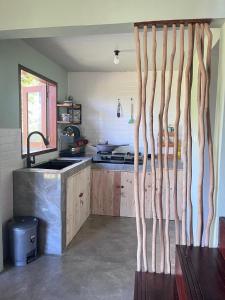 Køkken eller tekøkken på Sada 360 villa&homestay