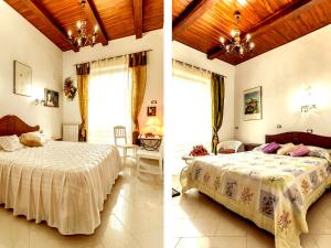 Postel nebo postele na pokoji v ubytování Il Veliero B&B