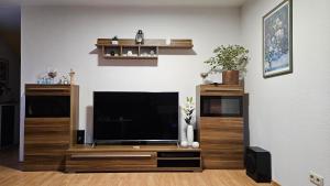 TV/trung tâm giải trí tại FeWo Wilhelmshaven Langewerth