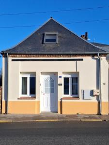 Bygningen som feriehuset ligger i