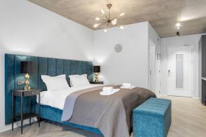 Giường trong phòng chung tại Backyard Apartments by Heimaleiga