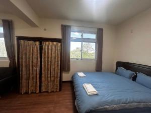 Giường trong phòng chung tại Kinmen Xinya Homestay