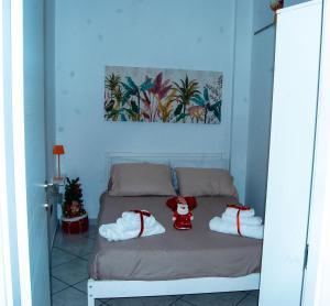 Giường trong phòng chung tại Day Dreams Home - Sorrento & Amalfi Coast +14 ảnh