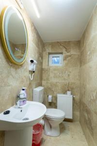 ห้องน้ำของ Vila Frații Jderi Straja