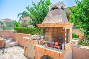 Gril dostupný pro hosty v vily