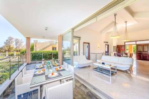 Posezení v ubytování Villa Galene