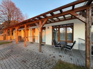 Bygningen som lejligheden ligger i