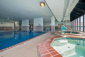 a large swimming pool in a building at Phoenix X 304 in Orange Beach