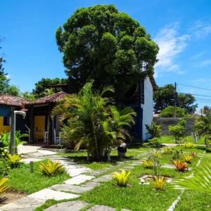 En have udenfor Pousada Refúgio