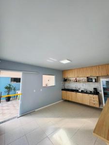 Nhà bếp/bếp nhỏ tại Muira Stay Belém Hostel