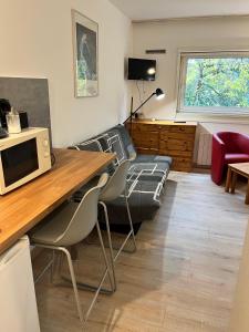 Køkken eller tekøkken på Le Phoenica - Former Hotel - Parking