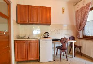 Køkken eller tekøkken på Domek z Góralską Duszą Śleboda