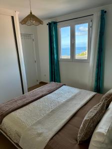 Postel nebo postele na pokoji v ubytování Little Blue Paradise