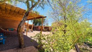 En have udenfor Cabañas Turi Lackar