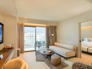 Postel nebo postele na pokoji v ubytování STORY Le Carrousel Rabat + 20 fotografií