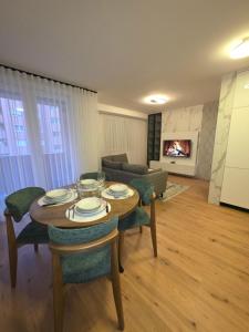 Køkken eller tekøkken på Poki's Luxury Apartmens